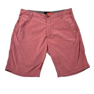 Dakine Shorts Mens 34 Plum Heather 9.5 Inch Inseam Lightweight Hybrid Golf